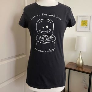 David and Goliath Black Tee Shirt